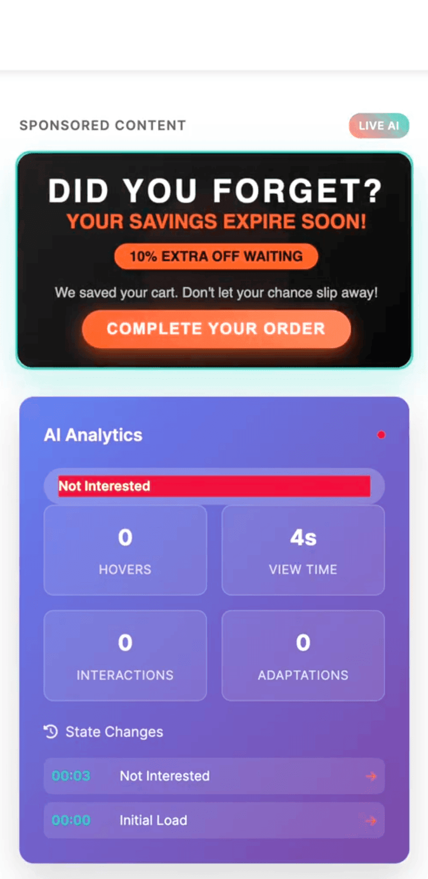 Admorph – AI Ad Personalisation Engine